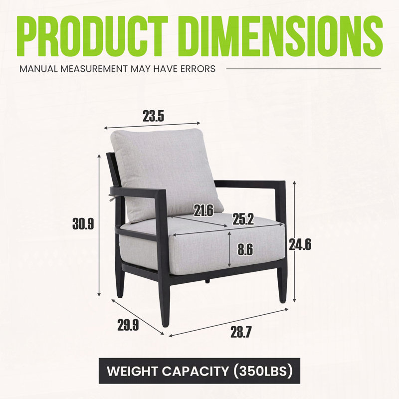 Méridienne d'extérieur moderne avec structure en aluminium de qualité supérieure, dossier ergonomique et coussin Sunbrella