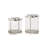 Lucian Lucite Polished Chrome Finish Hurricane-50853878-50843419