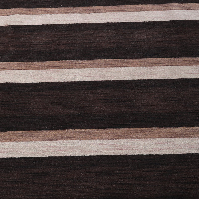 Tapis rectangulaires en laine noué à la main Silcott, Rectangle 8 pi x 10 pi