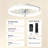 Makaiyla  20" Indoor Crystal Ceiling Fan with Light and Remote & App Control-772930315