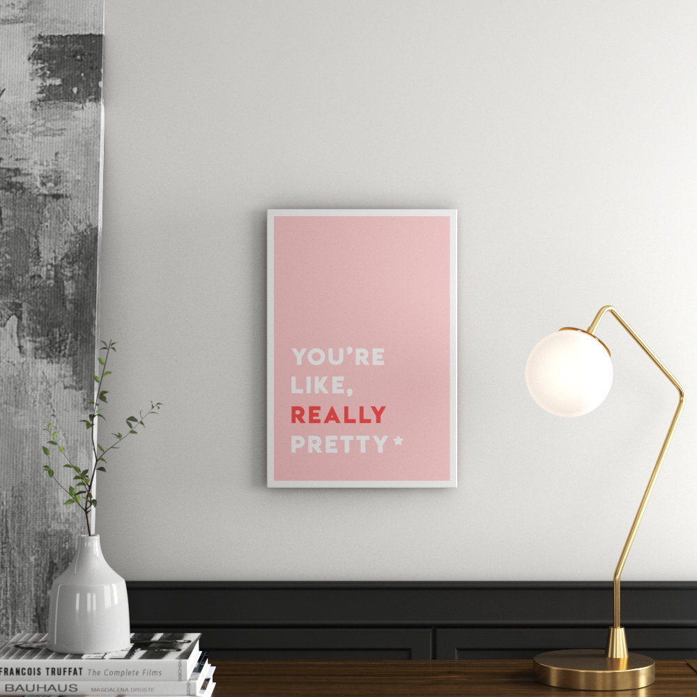 'Really Pretty' Textual Art