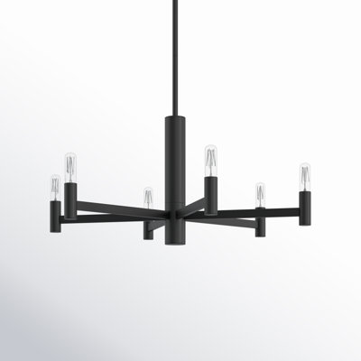 Ilene 6 - Light Dimmable Chandelier