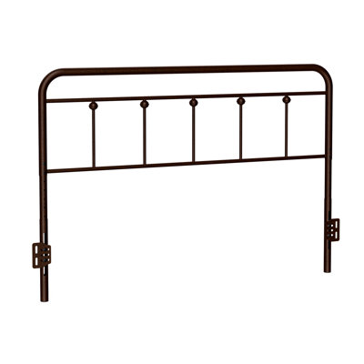 August Grove® Metal Headboard - Adjustable Height - Farmhouse Victorian Style