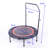 OFIYAA Round Fitness Trampoline with Handlebar-69688022
