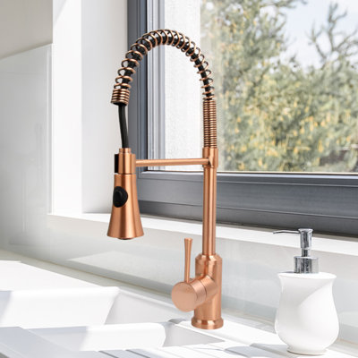 Pull Down Single Handle Kitchen Faucet