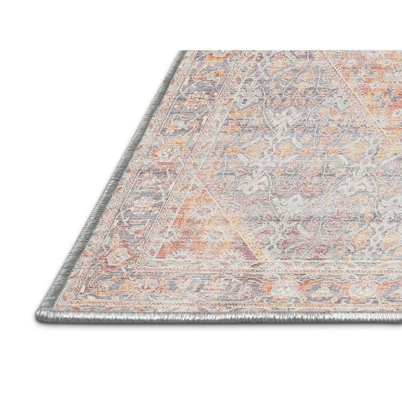 Tapis oriental tissé à la machine Cedella, Rectangle 8 pi x 10 pi