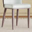 Chaise de salle à manger moderne avec pieds en acier au carbone - sièges confortables pour la maison et le bureau (ensemble de 2)