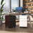 3-Drawer Metal Mobile File Cabinet with Lock for Home Office – Fully Assembled-2009669220