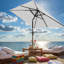 Parasol de marché rectangulaire inclinable 10 pi x 6 pi 5 po Le-1099585367
