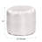Faux Leather Pouf-21528951