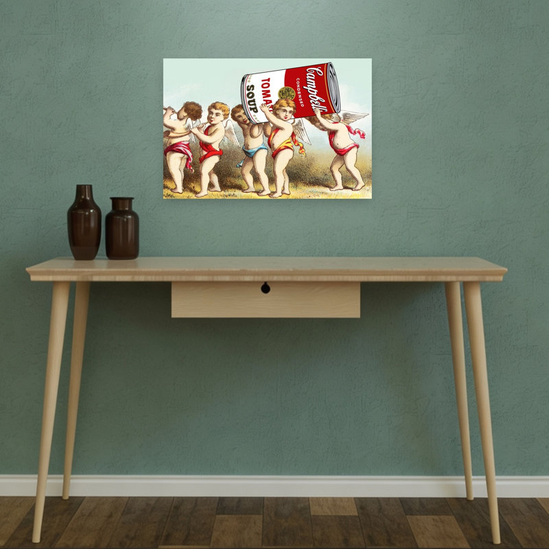 «We Have A Snack», reproduction d'art rétro côtier surréel, 12" H x 18" W
