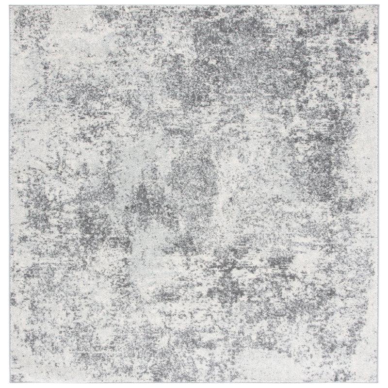 Jerilyn Abstract Area Rug, Square 201cm