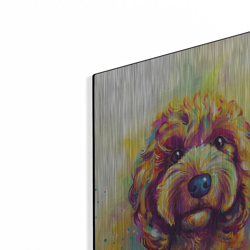 "Pop Art Goldendoodle" par Furbaby Affiliates, H 24 po x l 16 po