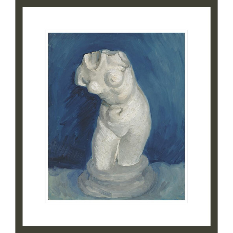 «Torso of Venus» par Vincent van Gogh, impression giclée encadrée, H 20,46 po x l 17,75 po
