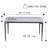 Glossy Rock Table With Black Legs,Sintered Stone Dining Table,Family Dining Table For 6-8 People