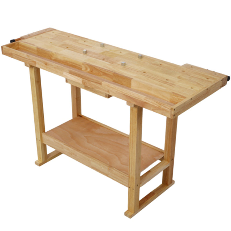 Établi en bois pour atelier et maison