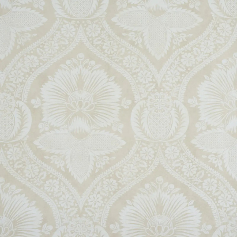 Villandry Damask Print Wallpaper, Neutral