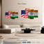 Drapeau de Borges, Inde et États-Unis-107490570