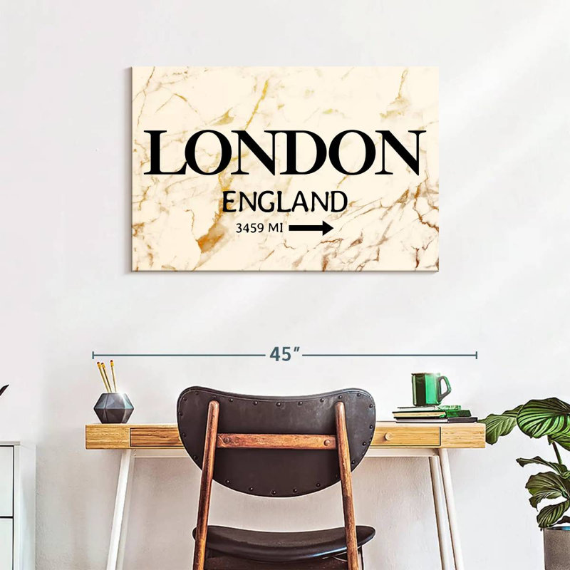 Enseigne Nicci London, H 24 po x l 36 po