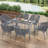 Rectangular 110Cm L Outdoor Balcony Table-1481879018