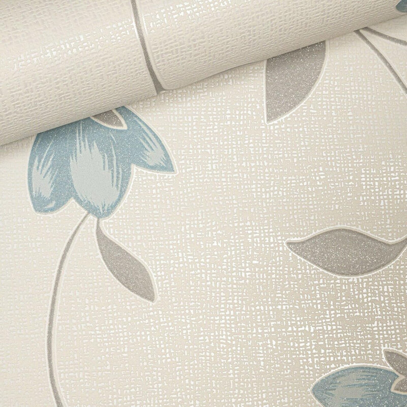 Lina 10m x 53cm Glitter Wallpaper Roll