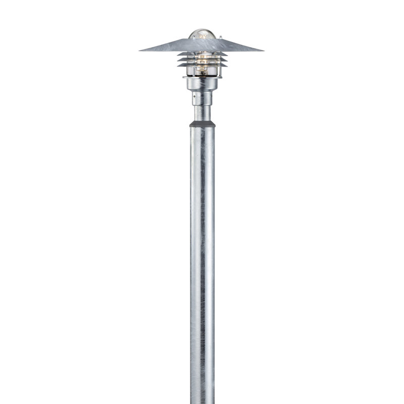 Vejers Steel Pathway Light, 215 cm / Galvanized Steel