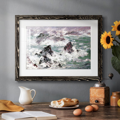 Storm At Belle, reproduction d'art encadrée