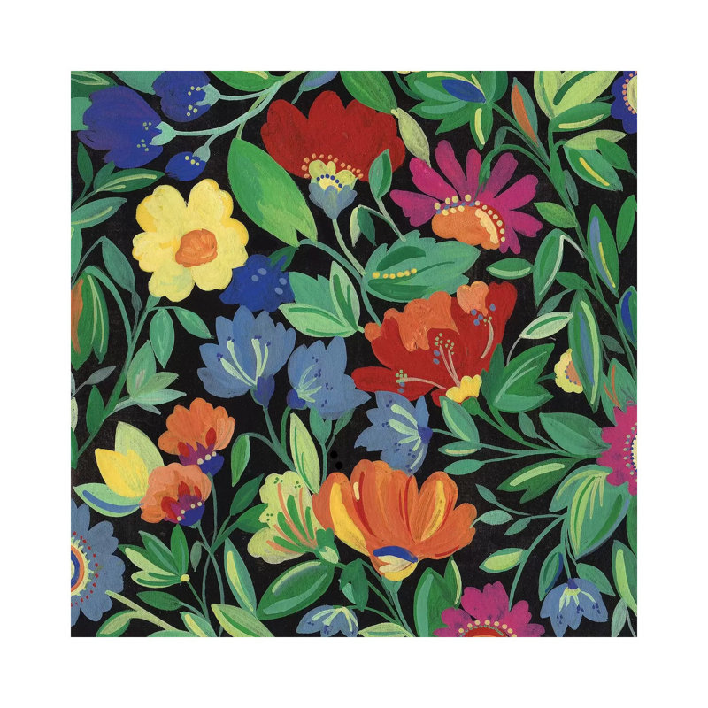 Jamaican Garden by Kim Parker - Wrapped Canvas Gallery-Wrapped Canvas Giclée, 45.72 cm H x 45.72 cm W