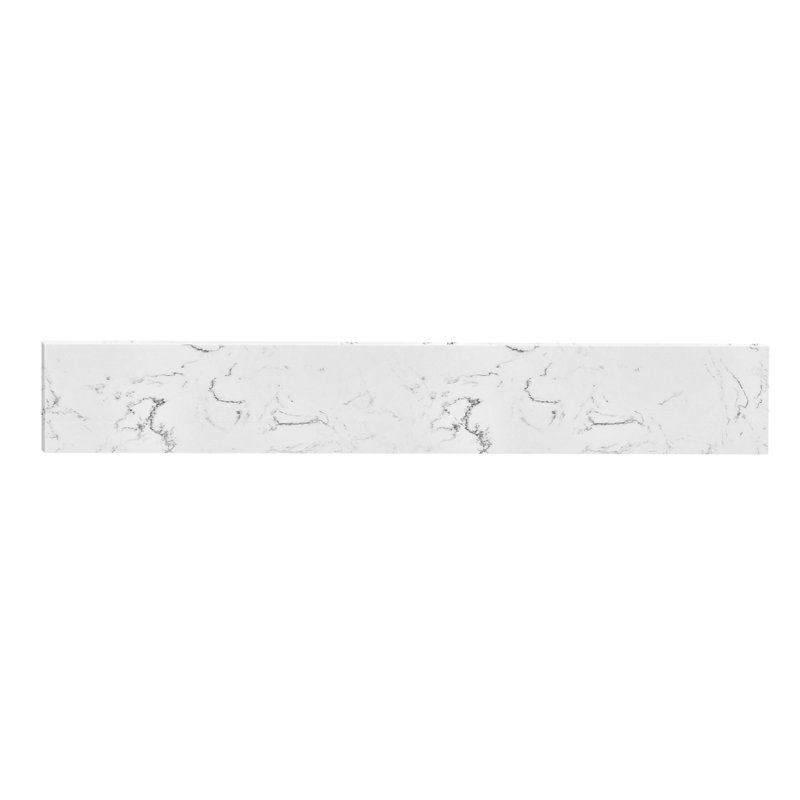 Replacement 36 Inch Backsplash In Engineered Marble For Vanity Sink Top