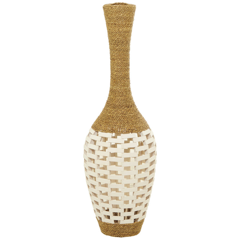 Vase de table Alachua, H 40 po x l 12,5 po x P 12,5 po