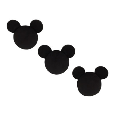 NoJo MickeyMouse Shaped Plush 3D Wall Decor