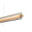 Nubis Linear Pendant -  White Washed Oak - White Canopy - Linear Canopy - Integrated LED-107140276