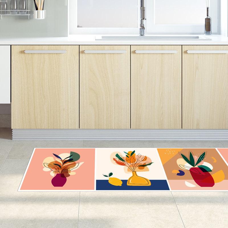 Geli Plaid Area Rug, Rectangle 52 x 280cm