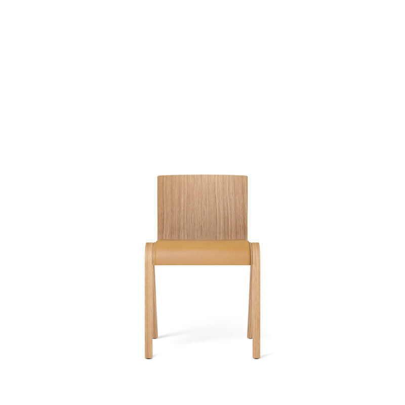 Ready Upholstered Dining Chair, Red Stained Oak, Bouclé 02 Acrylic
