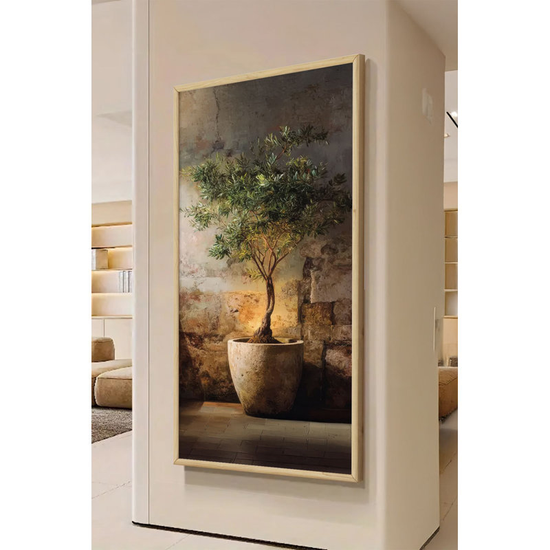 Superbe peinture décorative en panneau de fibres à densité moyenne, 27,6 po x 13 po | Cadre 100% bois massif (épaisseur: 0,8 po) | Impression numérique vibrante, pour la décoration intérieure, le salon et le bureau | Ajout d'art mural élégant