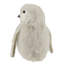 Petite figurine de Noël pingouin en sisal ivoire 5 po