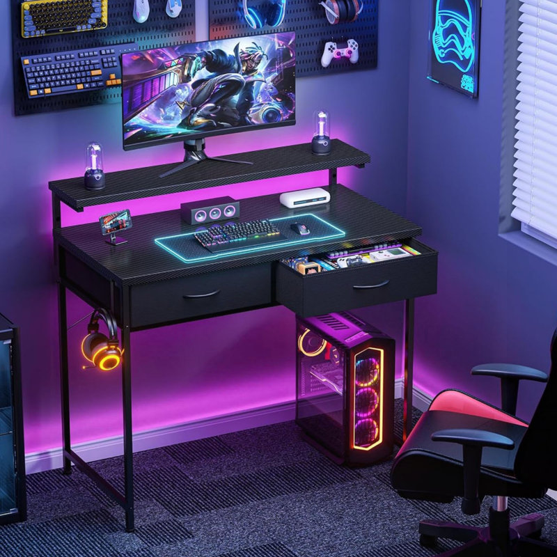 MDF Steel Computer Desk