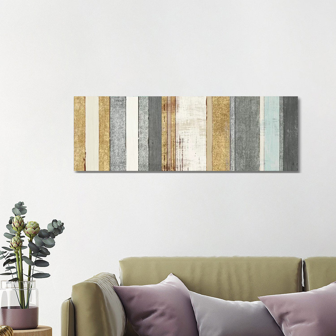 Beachscape XII von Michael Mullan - Panorama-Grafik auf Leinwand - Wrapped Canvas