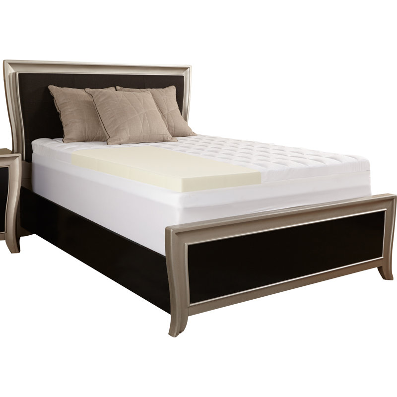 4.5'' Memory Foam Mattress Topper, Queen