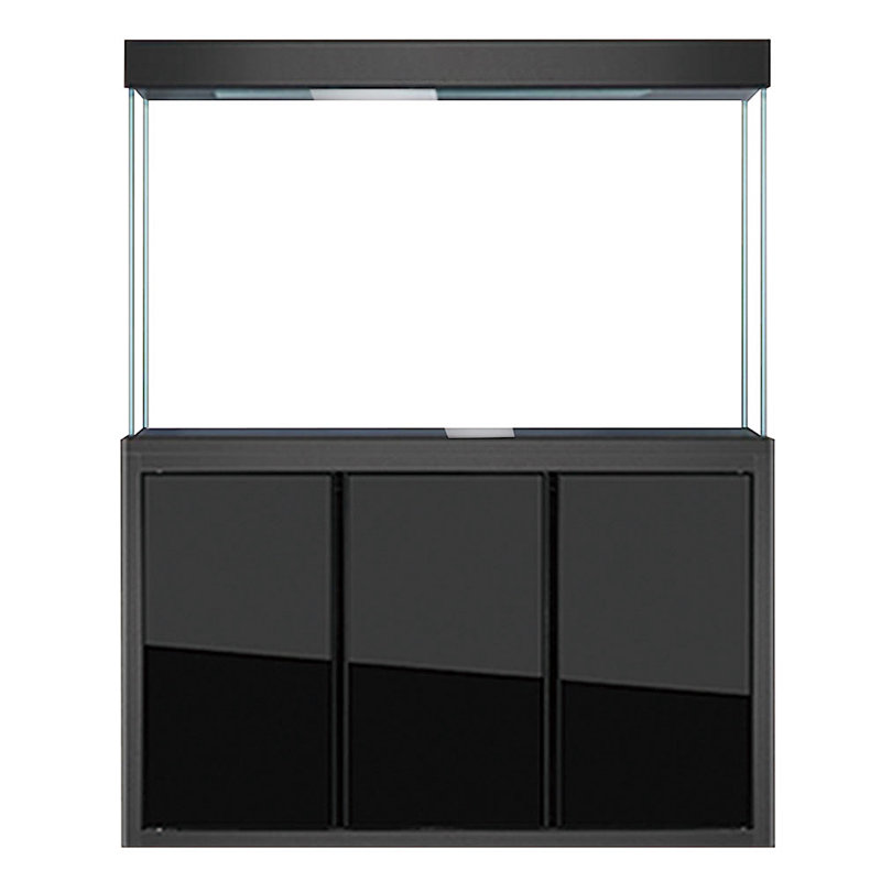 Réservoir d'aquarium rectangulaire, Noir, 175 gallons (H 61 po x l 59 po x P 19,7 po)