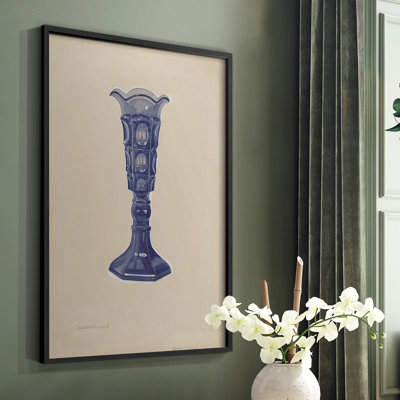 Vintage Sketch XXXIX -Framed Print