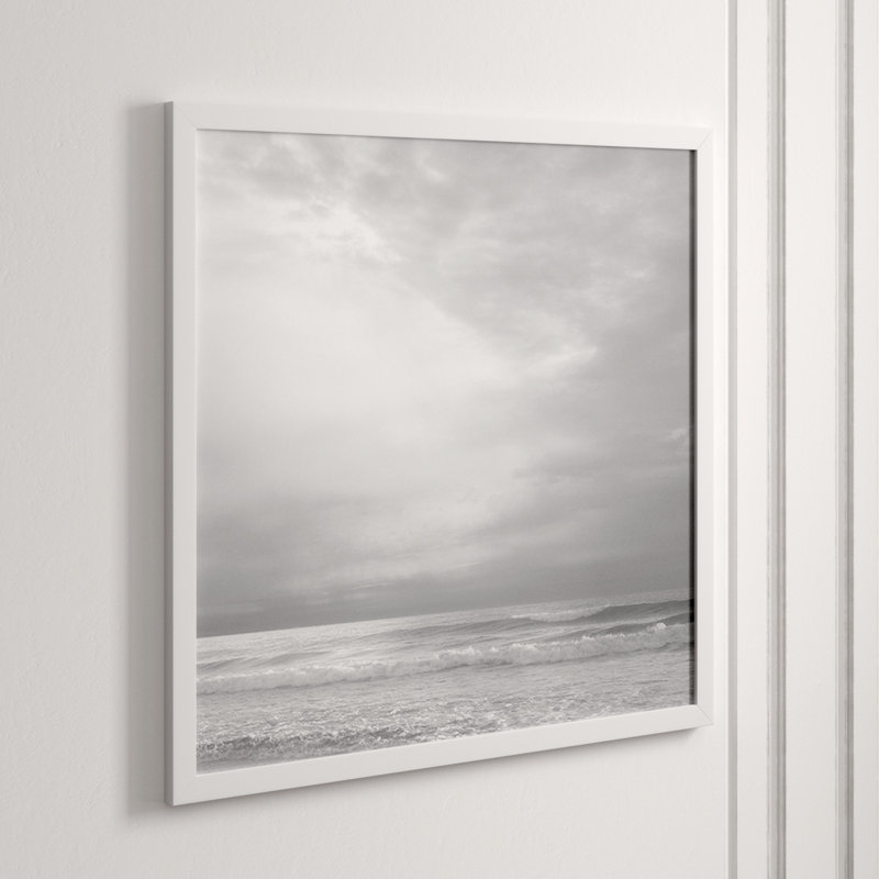 Pacific Whisper' Framed Graphic Art Print on Glass