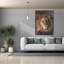 «Lion Portrait2» par David Stribble, art mural sur toile-799332955