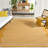 Esty Hand Woven Cotton Striped Rug-1801050434