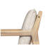 Ensemble de conversation en bois d'acacia avec coussins résistants à l'eau 31,5 po x 27,0 po x 31,25 po Christopher Knight Home