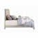 Sliverfluff Vegan Leather Platform Storage Bed