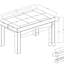 Table de jeu et de salle à manger en MDF de qualité supérieure pour 4 à 6 joueurs, table de jeu multifonctionnelle avec plateau amovible, support de rangement pour rallonge et éclairage DEL