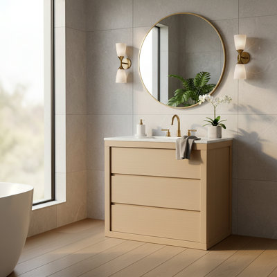 Meuble-lavabo simple Clairebeth