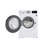 LG Smart Wi-Fi Enabled Compact Front Load Washer with Built-In Intelligence, White, 2.4 cu. ft.