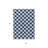 3' X 5' Navy Blue And Ivory Polka Dot Washable Indoor Outdoor Area Rug